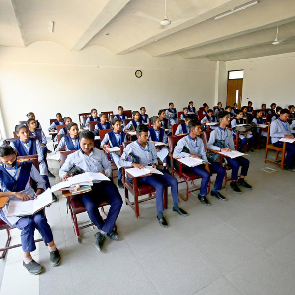 Classroom learning at KNPI