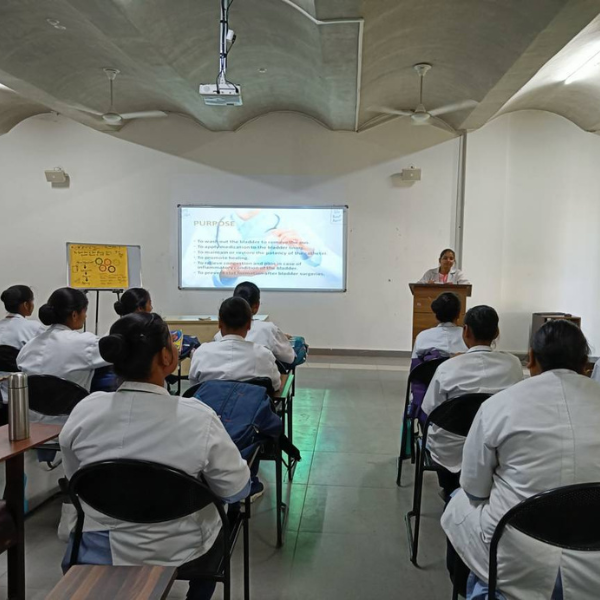 Students in classroom session